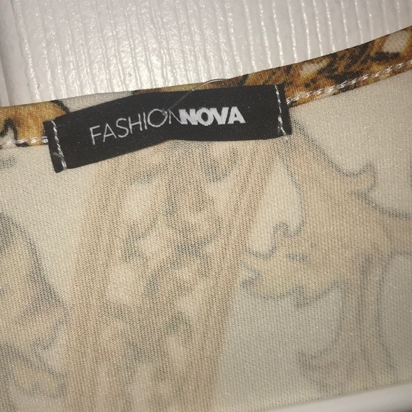 Just In☀️ Fashion Nova Baroque Jumpsuit - Picture 4 of 5